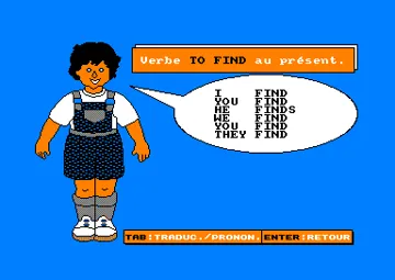 Anglais Primaire (F) (2 faces) (1989) screen shot game playing